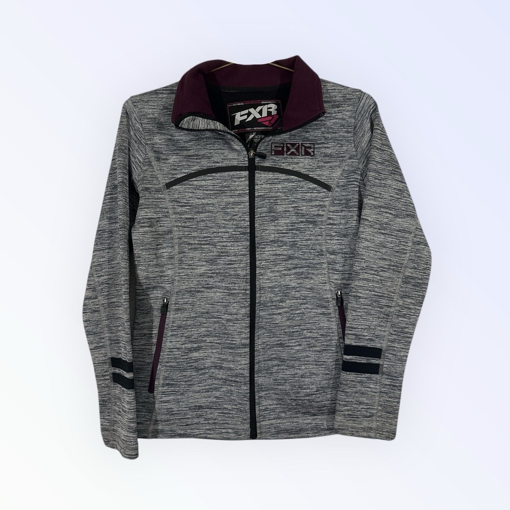 FXR‎ Elevation Tech FULL ZIP Grey Heather WOMENS SMALL
